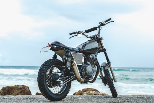 Custom built motorbike