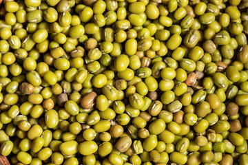 fresh beans mung texture background macro