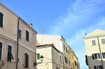 Fototapeta na wymiar Alghero Altstadt