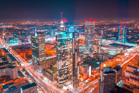 Warszawa z lotu ptaka © Aleksander