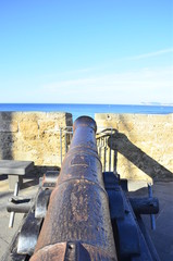 Kanonen in Alghero Historische Altstadt