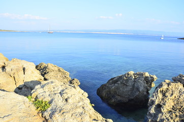 Küste bei Sardinien