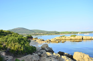 Fototapeta na wymiar Küste bei Sardinien
