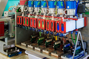 Mechanical equipment on a production line