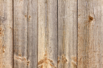 Natural wooden background of the fence boards.