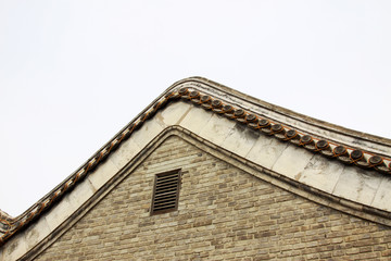 Gray traditional landscape architecture