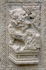 Chinese traditional style stone carvings