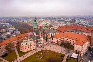 Kraków z lotu ptaka