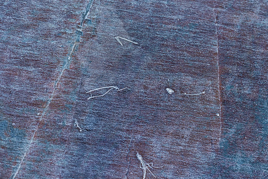 Frosty textures