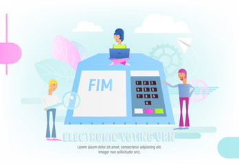 Electronic Voting Urn