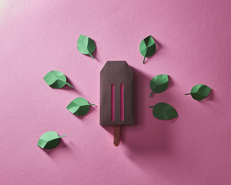 Ice cream on a stick