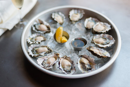 Fresh Oysters on the half shell