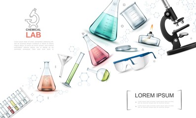 Realistic Laboratory Research Elements Template