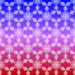 Pattern from snowflake without seam