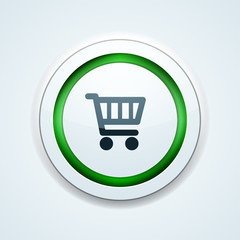 Shopping button illustration