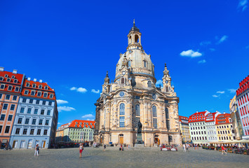 Church Frauenkirche in Dresden