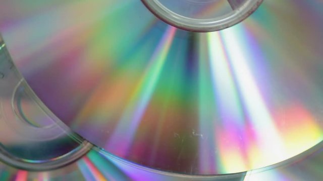 Compact CD rotating