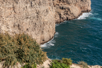 Fototapeta na wymiar Landschaft in Cabo de São Vicente