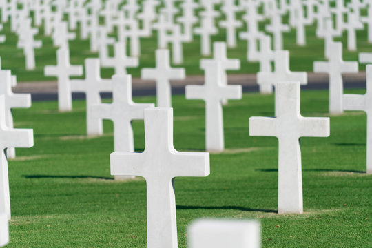 view of cemetery