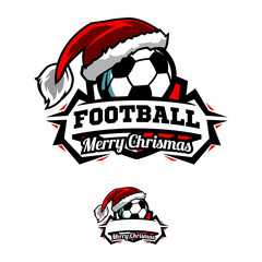 Christmas Football Logo