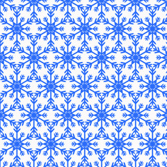 Pattern from snowflake without seam