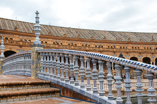 Monument in Seville city