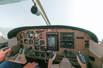 Sports aircraft cockpit