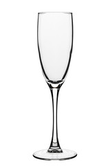 empty champagne glass