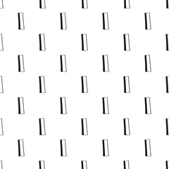 Geometric background with rectangles. Black and white illustration, seamless pattern. Design for wallpaper and cover.