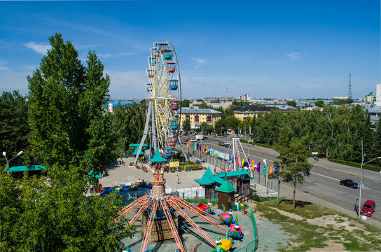 The City Of Barnaul. Altai territory.