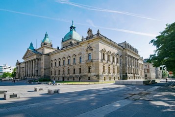 Fototapeta premium Bundesverwaltungsgericht in Leipzig, Sachsen, Deutschland 
