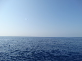 The waters of the Mediterranean off the coast of Cyprus in the summer of 2018