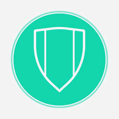 Shield vector icon sign symbol