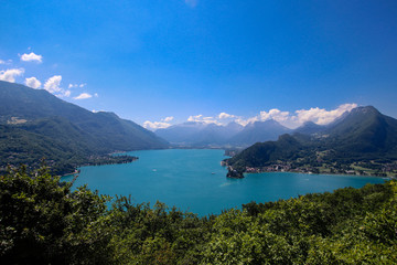 Annecy lake view