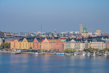 Fototapeta na wymiar Sweden, Stockholm, city beautiful view