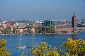 Obraz premium Sweden, Stockholm, city beautiful view