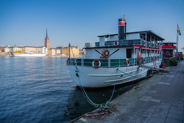Fototapeta na wymiar Sweden, Stockholm, city beautiful view