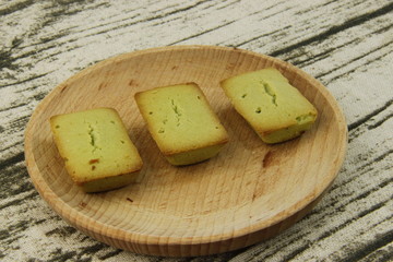 Financiers à la pistache	