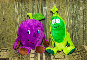 Plume and Green Bean © Damian Atlasik