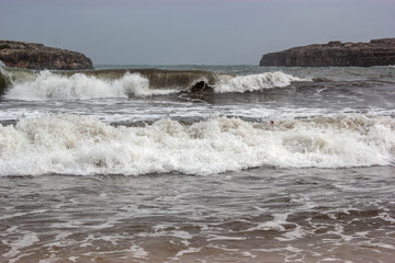 Welle K&uuml;ste Sturm