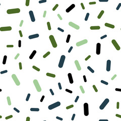 Light Green, Yellow vector seamless texture with colored lines.