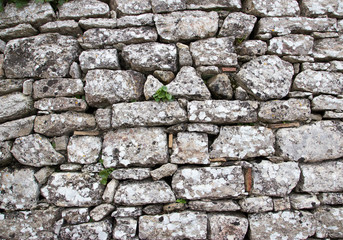 Brickwork in a wall