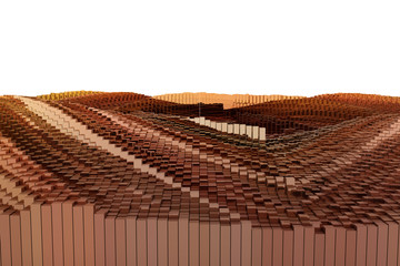 Decorative, illustrations shape composition, geometric structure blocks, for design texture background.