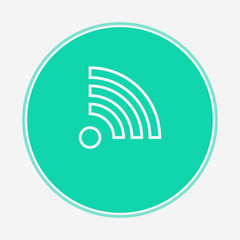 Wifi vector icon sign symbol