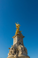 Fototapeta na wymiar A typical view at Buckingham Palace