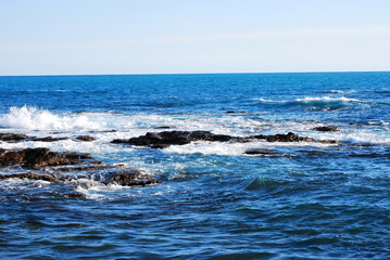 Obraz premium Spain, Murcia. Coast of the mediterranean sea