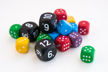 Dices for rpg, board or tabletop games.