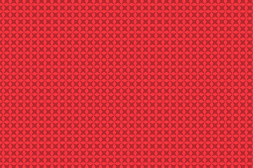 Geometric pattern background. Red Background