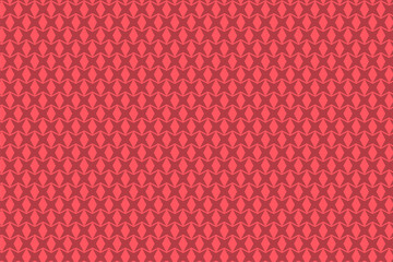 Geometric pattern background. Red Background