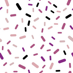 Light Pink vector seamless layout with flat lines.